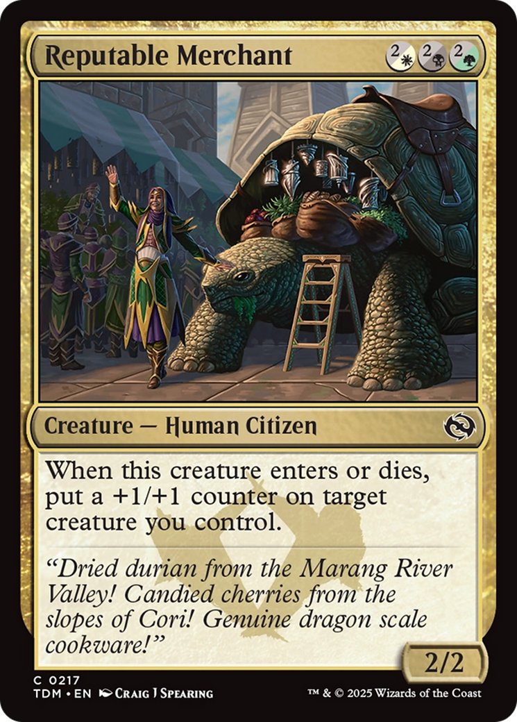 Reputable Merchant [Tarkir: Dragonstorm] | Webway Games