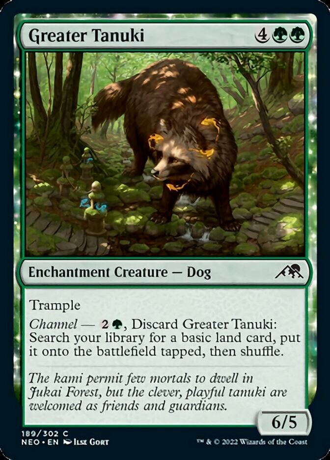 Greater Tanuki [Kamigawa: Neon Dynasty] | Webway Games