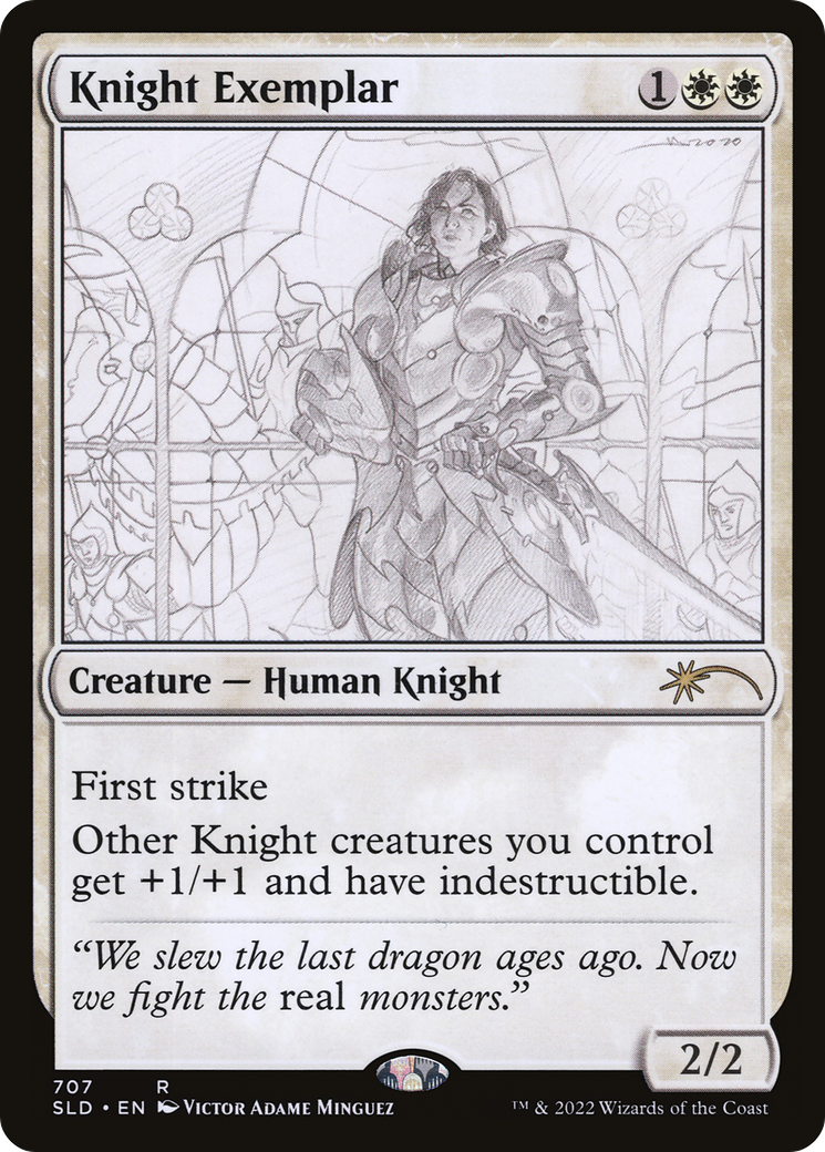Knight Exemplar (707) [Secret Lair Drop Series] | Webway Games