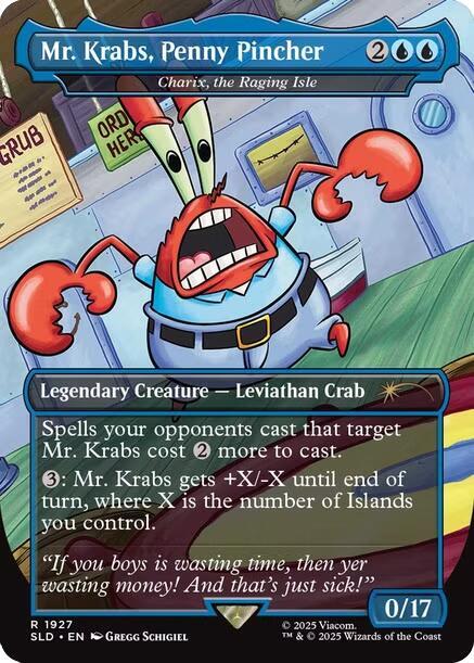 Mr. Krabs, Penny Pincher - Charix, the Raging Isle [Secret Lair Drop Series] | Webway Games