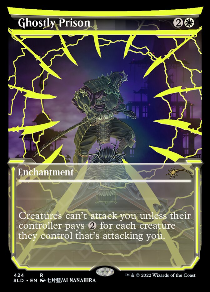 Ghostly Prison (Neon Ink Yellow) [Secret Lair Drop Series] | Webway Games