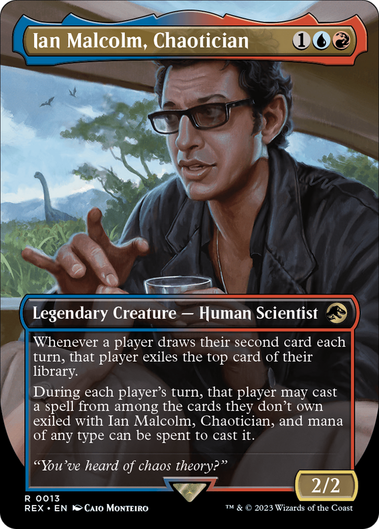 Ian Malcolm, Chaotician (Borderless) [Jurassic World Collection] | Webway Games