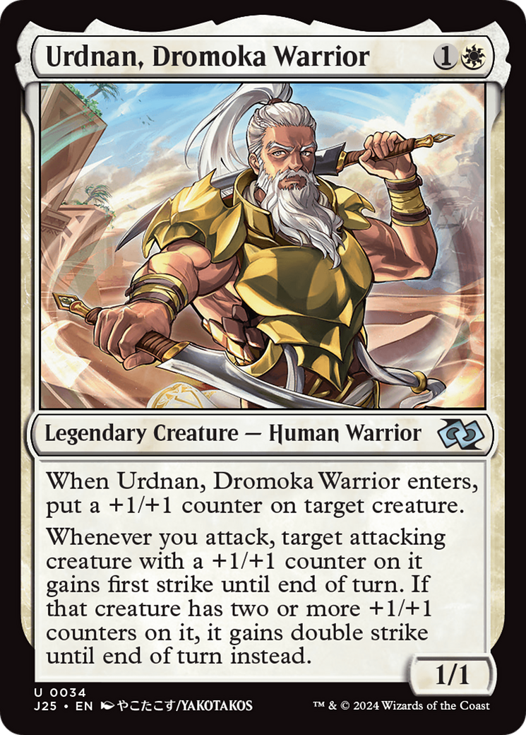 Urdnan, Dromoka Warrior (Anime) [Foundations Jumpstart] | Webway Games