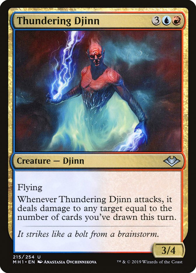 Thundering Djinn [Modern Horizons] | Webway Games