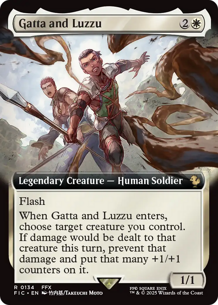 Gatta and Luzzu (Extended Art) [FINAL FANTASY Commander] | Webway Games