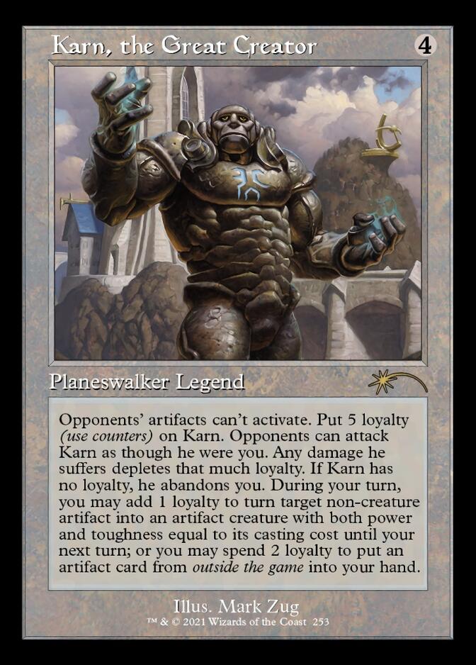 Karn, the Great Creator (Retro) [Secret Lair Drop Series] | Webway Games