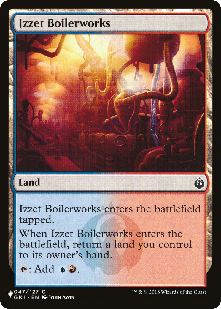 Izzet Boilerworks (GK1) [The List] | Webway Games