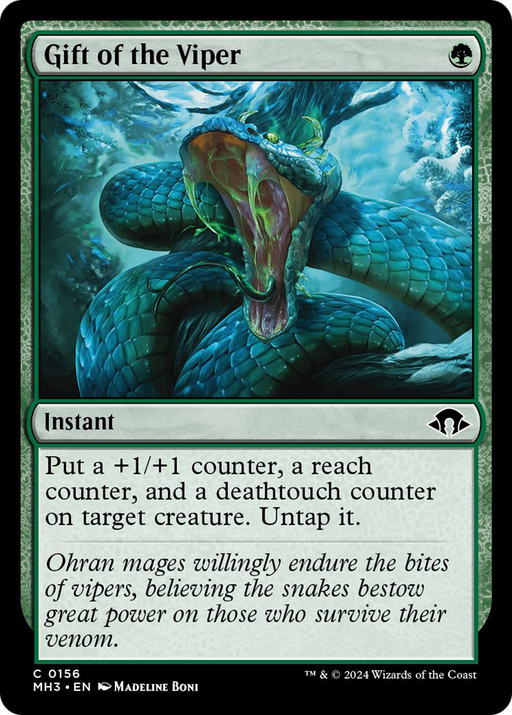 Gift of the Viper [Modern Horizons 3] | Webway Games
