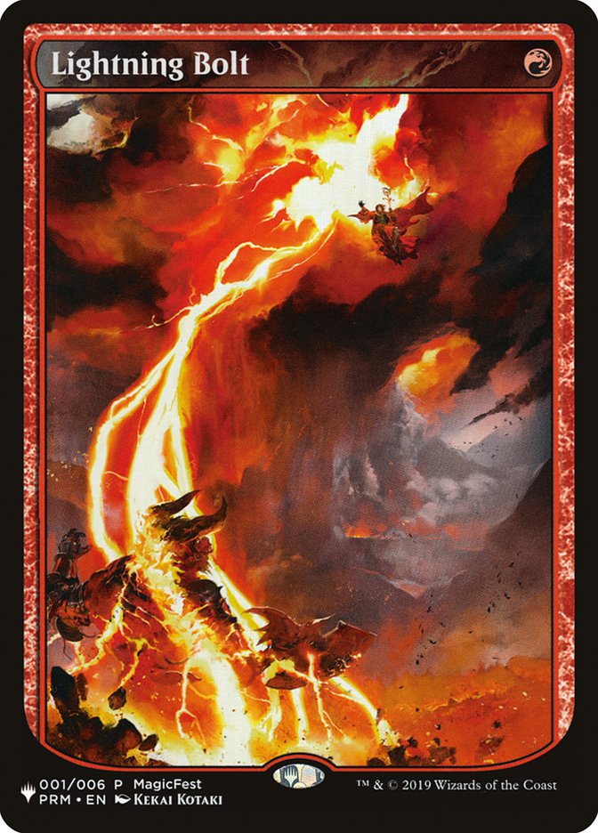 Lightning Bolt (001/006) [The List] | Webway Games
