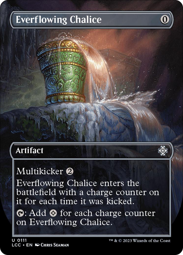 Everflowing Chalice (Borderless) [The Lost Caverns of Ixalan Commander] | Webway Games