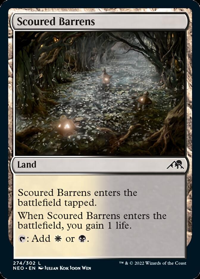 Scoured Barrens [Kamigawa: Neon Dynasty] | Webway Games