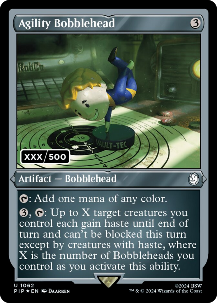 Agility Bobblehead (Serial Numbered) [Fallout] | Webway Games