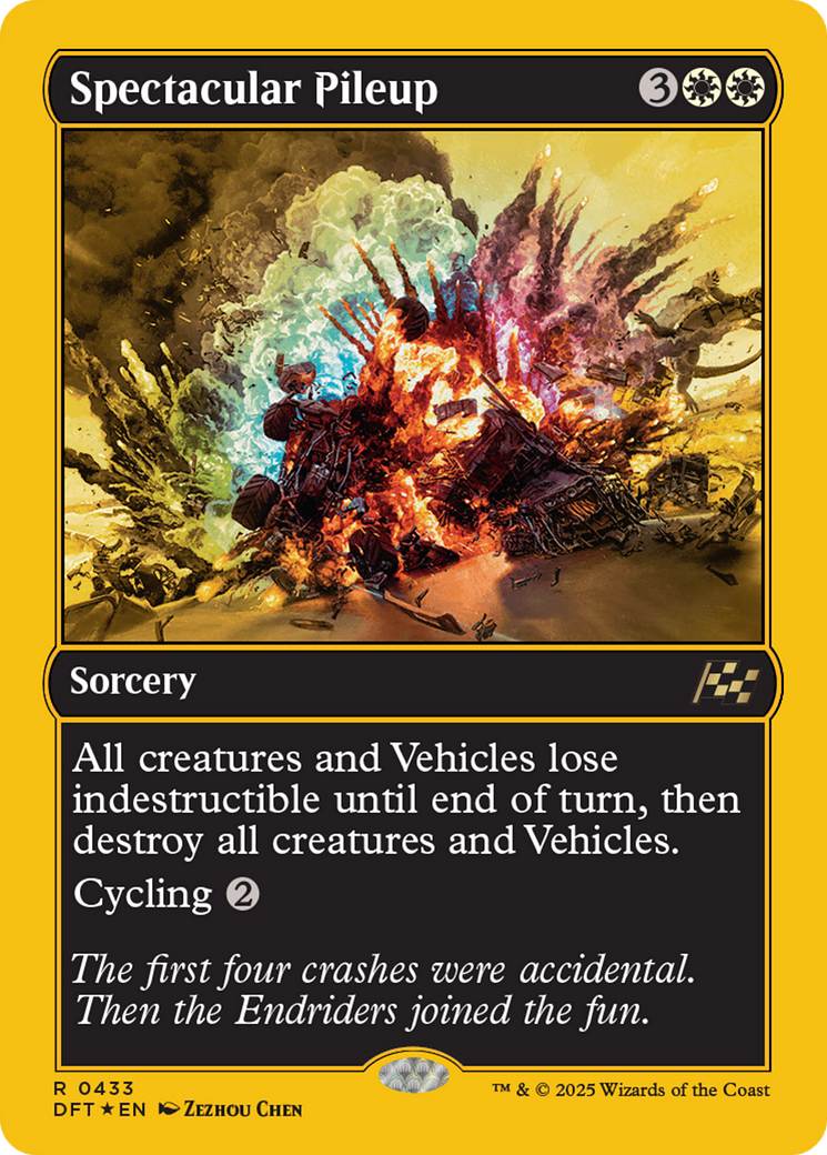 Spectacular Pileup (First-Place Foil) [Aetherdrift] | Webway Games