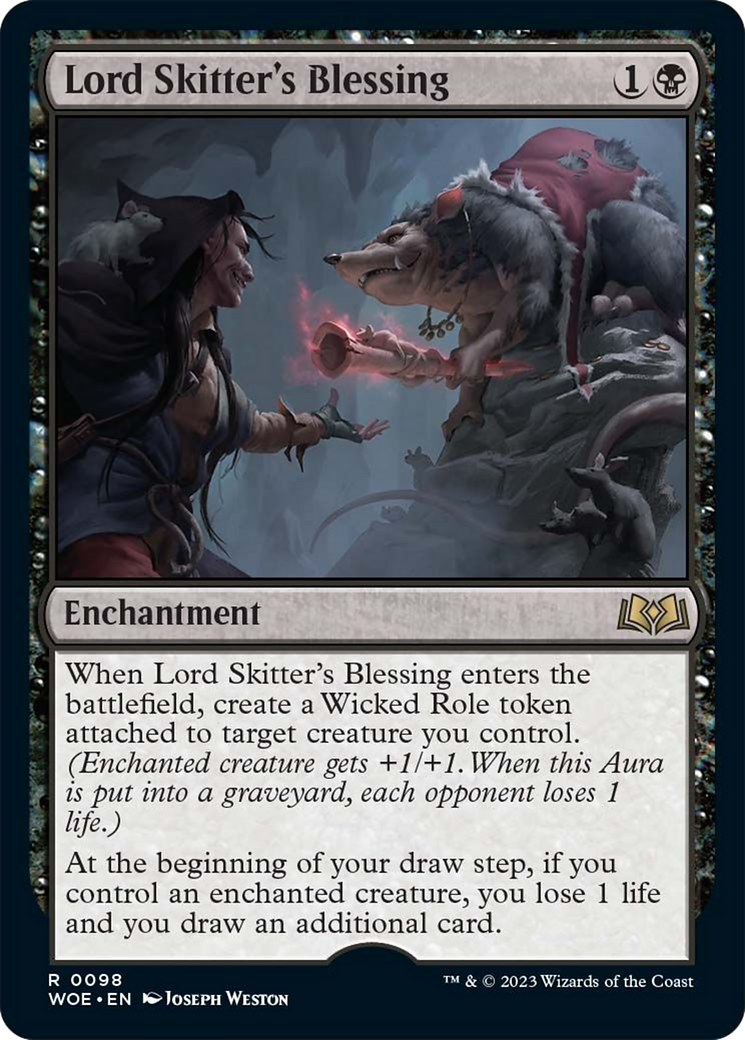 Lord Skitter's Blessing [Wilds of Eldraine] | Webway Games