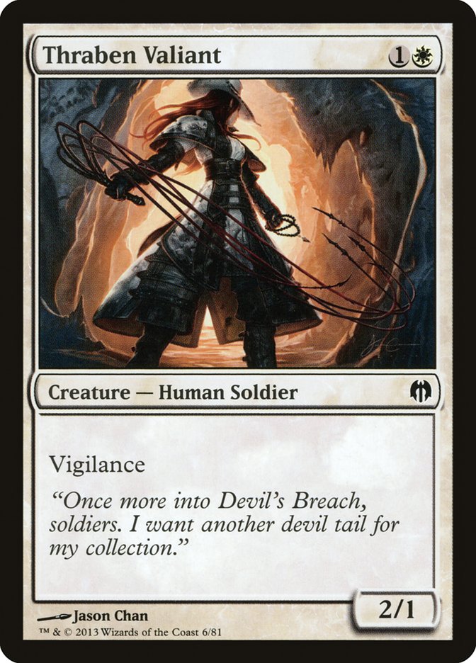 Thraben Valiant [Duel Decks: Heroes vs. Monsters] | Webway Games