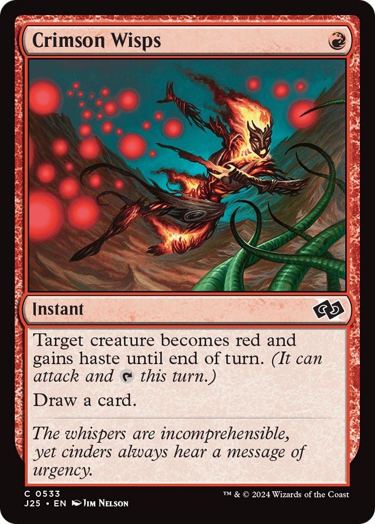 Crimson Wisps [Foundations Jumpstart] | Webway Games