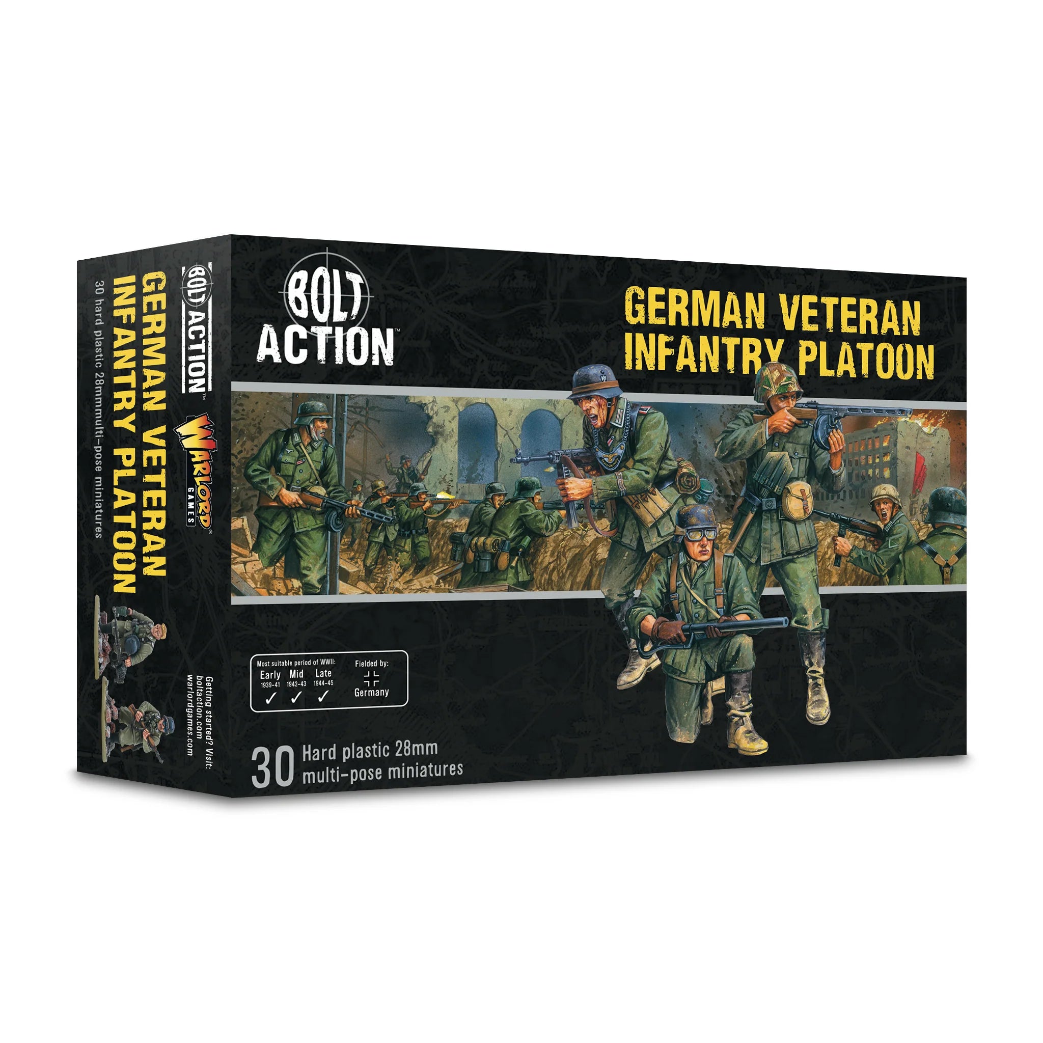 German Veteran Infantry Platoon | Webway Games