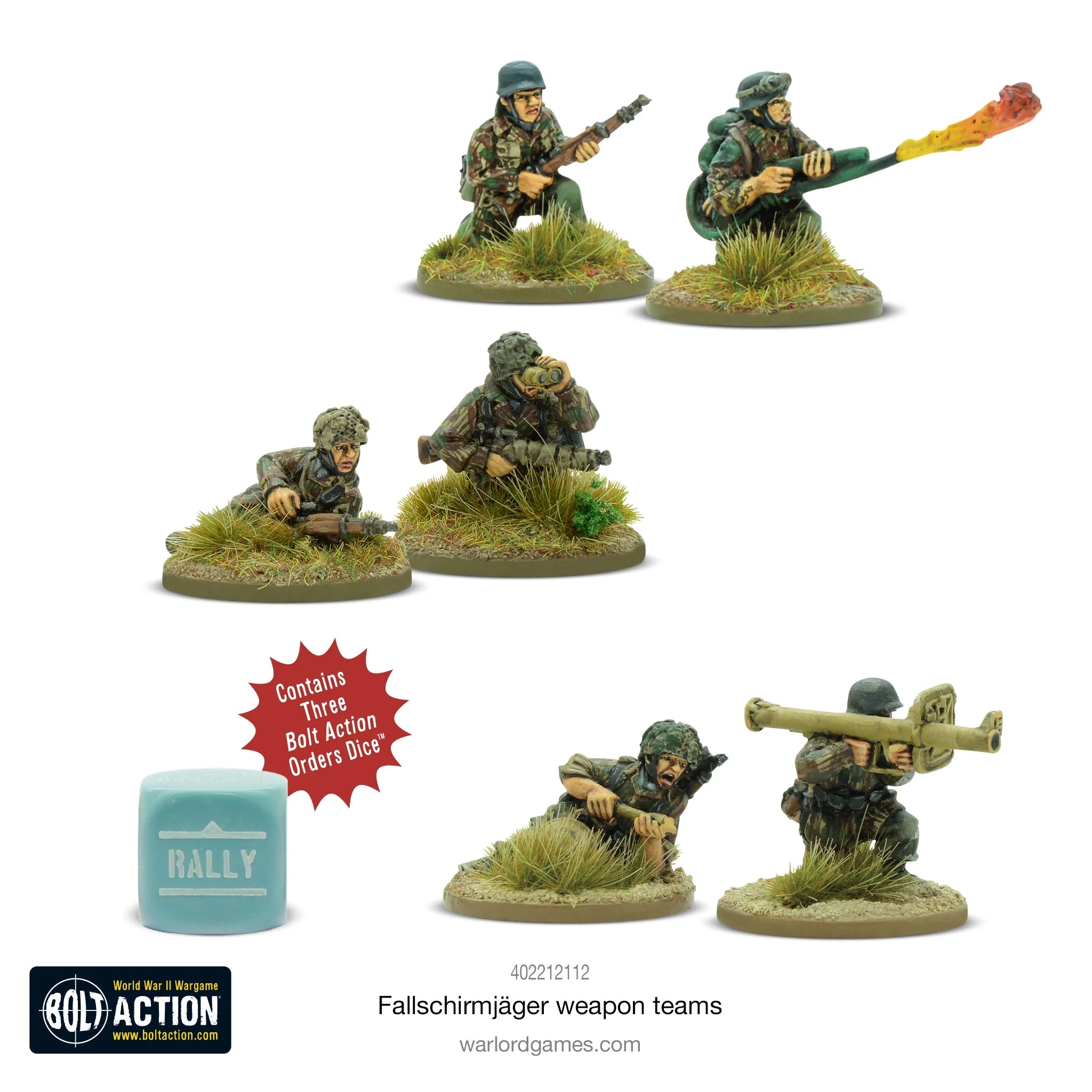 Fallschirmjäger weapons teams | Webway Games
