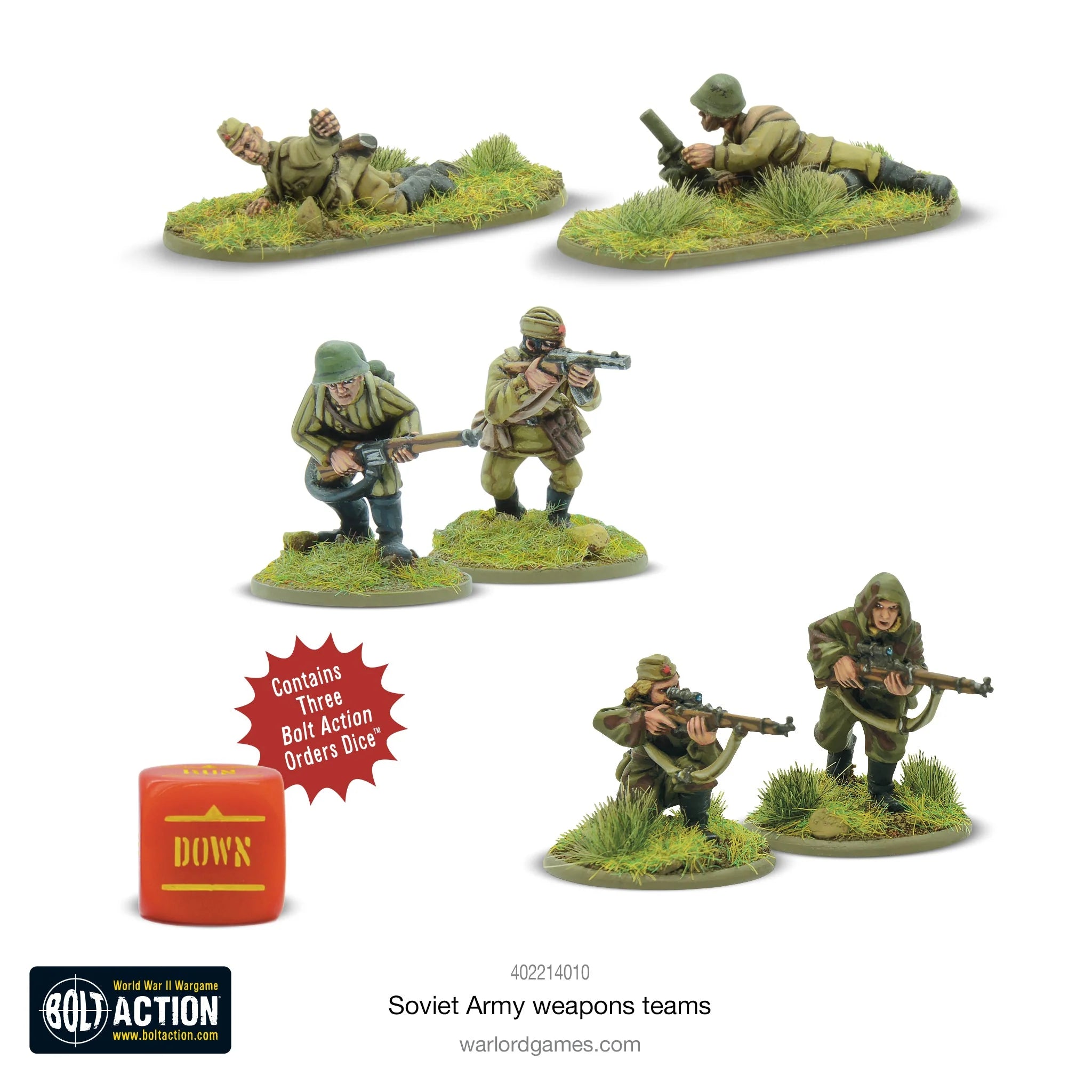 Soviet Army weapons teams | Webway Games
