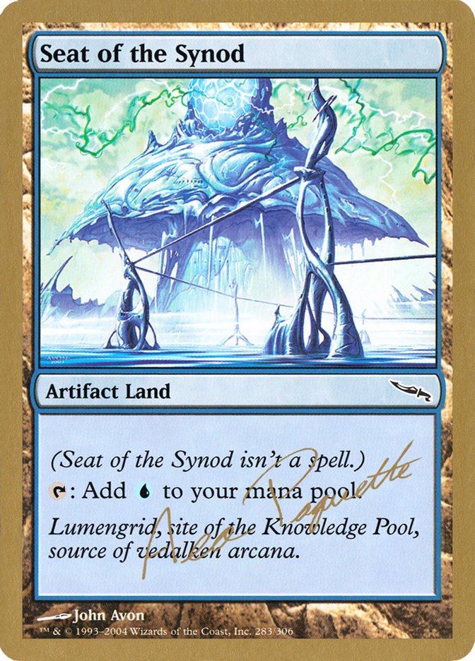 Seat of the Synod (Aeo Paquette) [World Championship Decks 2004] | Webway Games