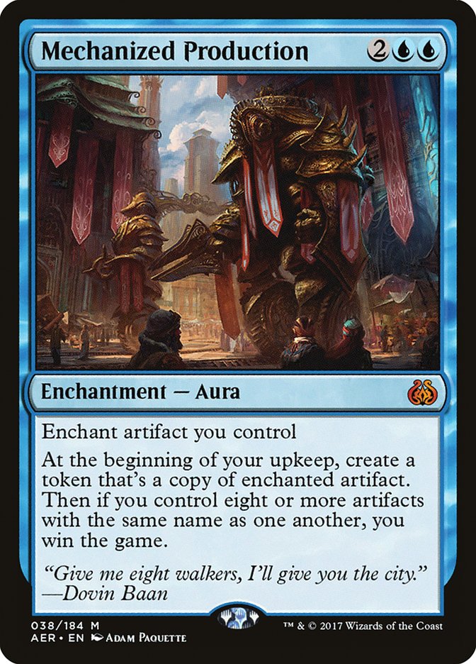 Mechanized Production [Aether Revolt] | Webway Games