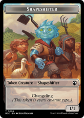Shapeshifter (0004) // Copy Double-Sided Token [Modern Horizons 3 Commander Tokens] | Webway Games