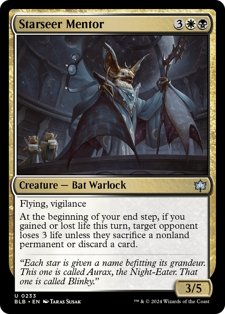 Starseer Mentor [Bloomburrow] | Webway Games