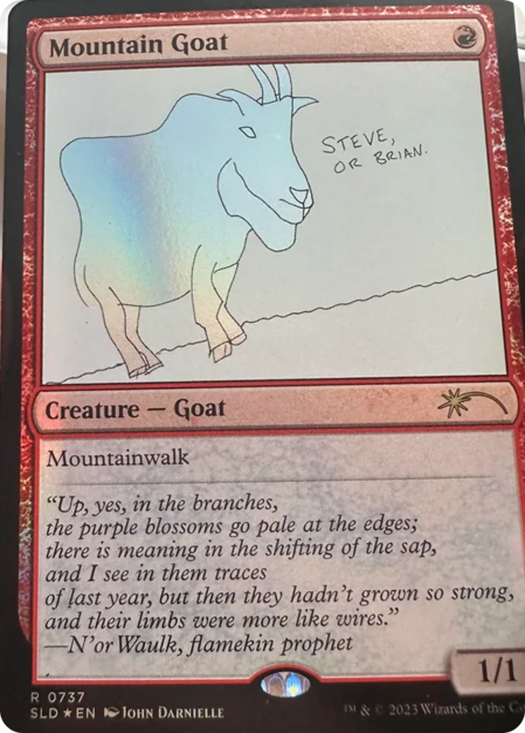 Mountain Goat [Secret Lair Drop Series] | Webway Games