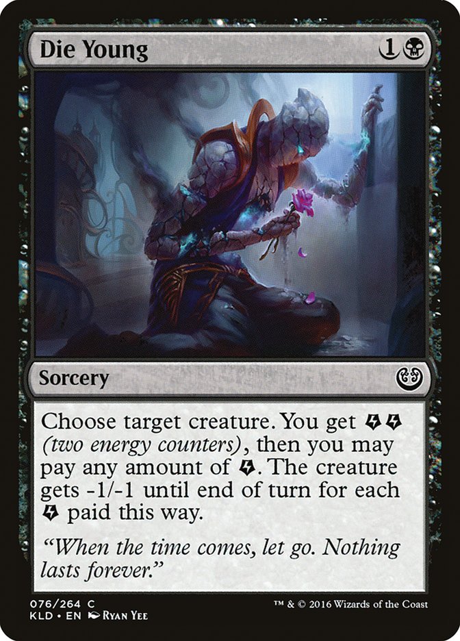 Die Young [Kaladesh] | Webway Games