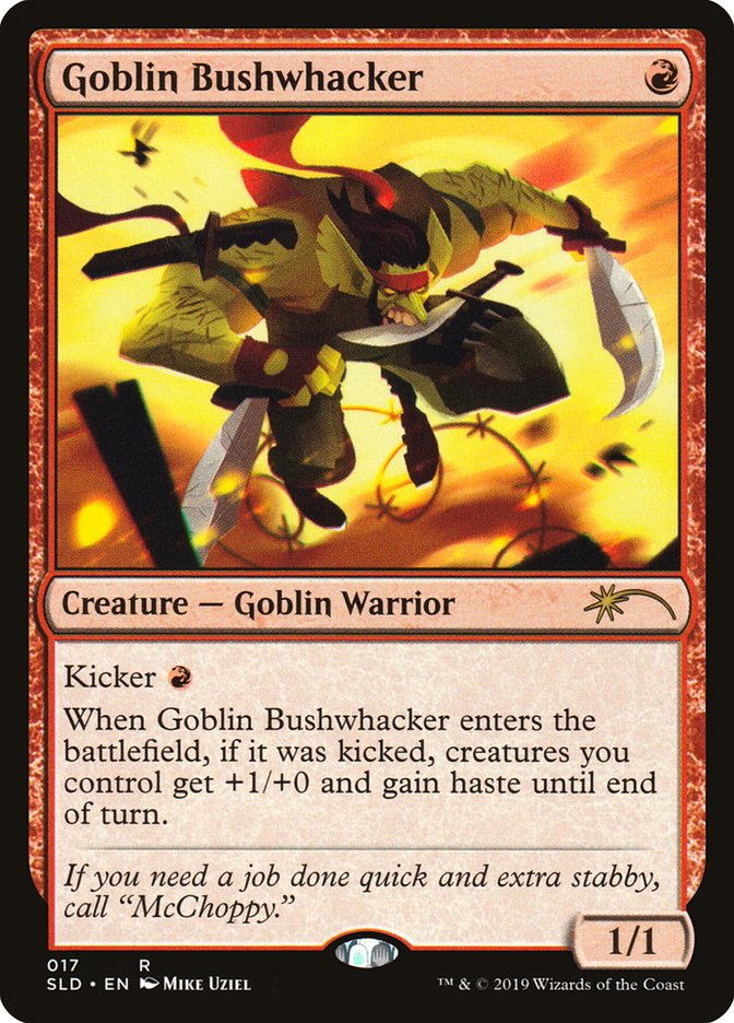 Goblin Bushwhacker [Secret Lair Drop Series] | Webway Games
