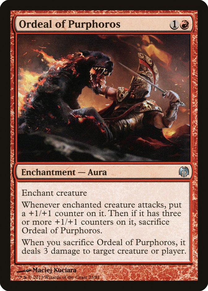 Ordeal of Purphoros [Duel Decks: Heroes vs. Monsters] | Webway Games