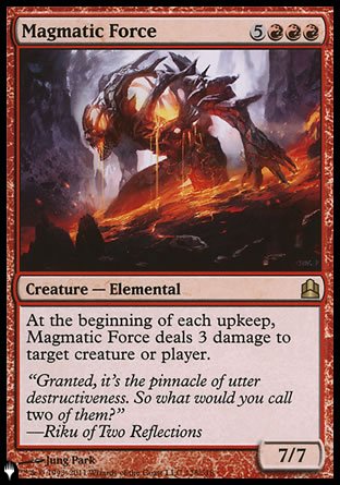 Magmatic Force [The List] | Webway Games
