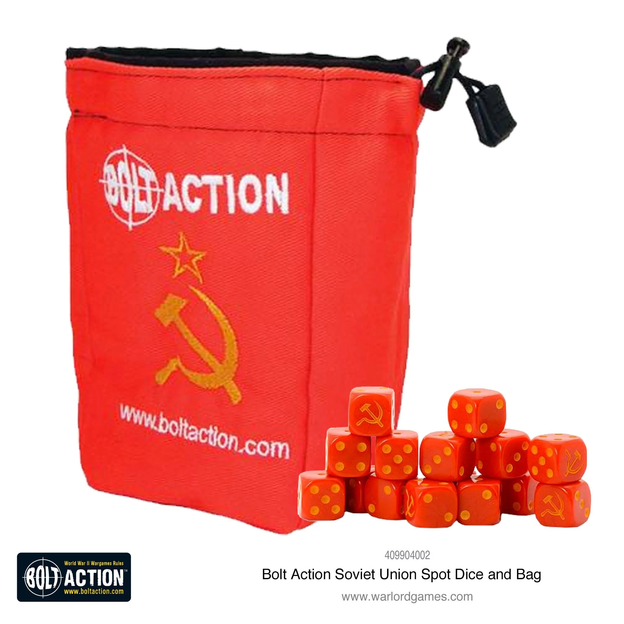 Bolt Action Soviet Dice Bag | Webway Games