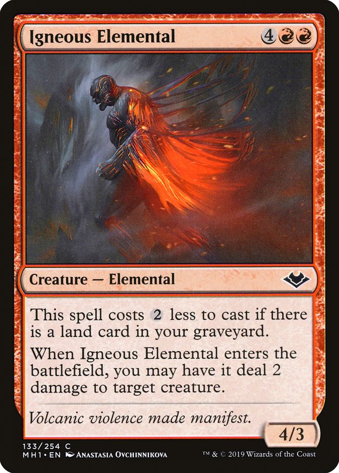 Igneous Elemental [Modern Horizons] | Webway Games