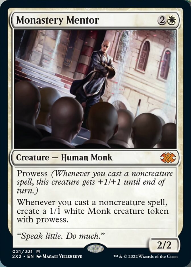 Monastery Mentor [Double Masters 2022] | Webway Games