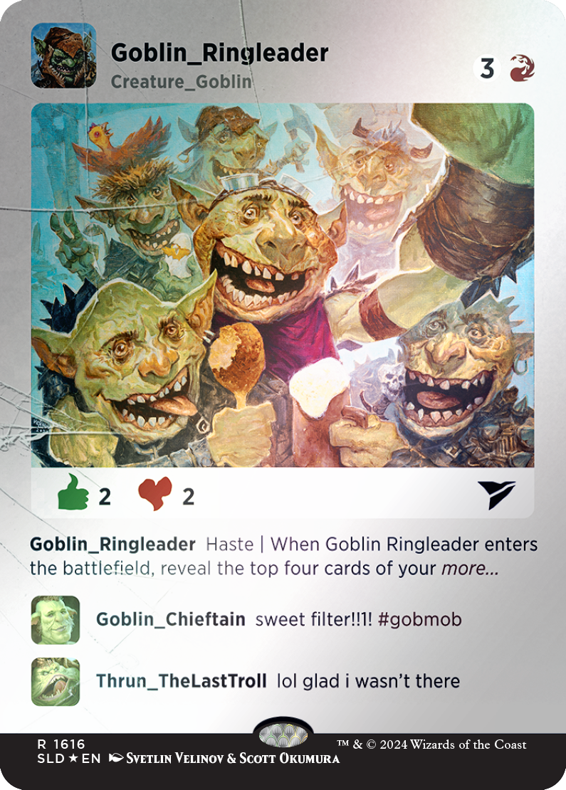 Goblin Ringleader (Rainbow Foil) [Secret Lair Drop Series] | Webway Games