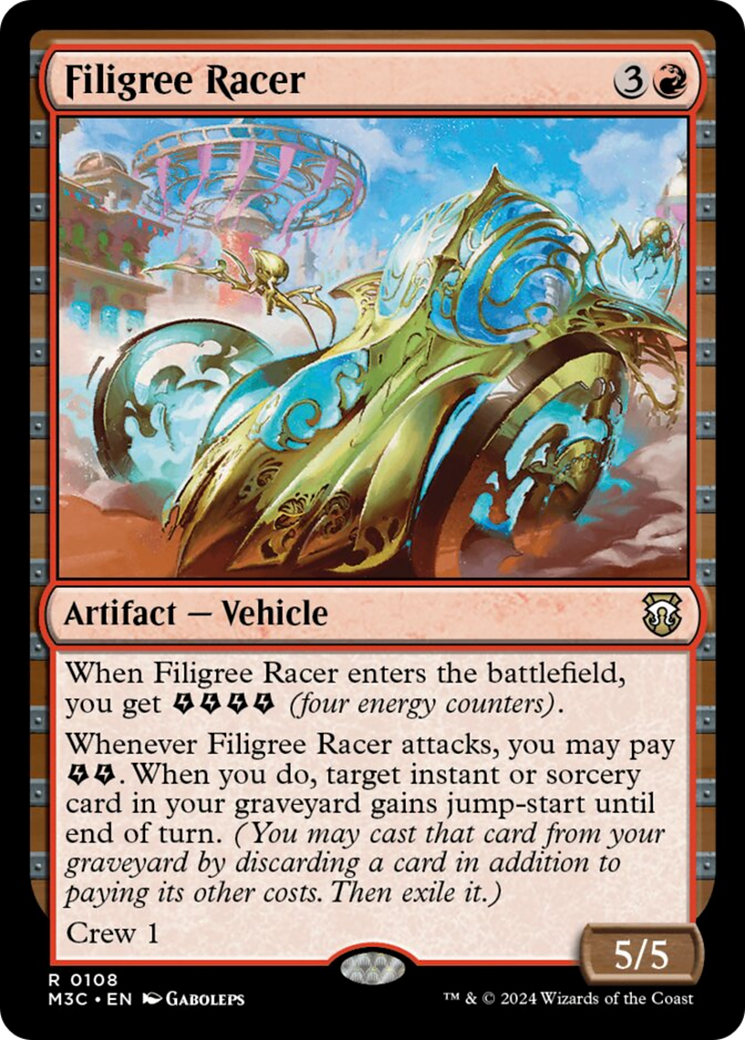 Filigree Racer [Modern Horizons 3 Commander] | Webway Games