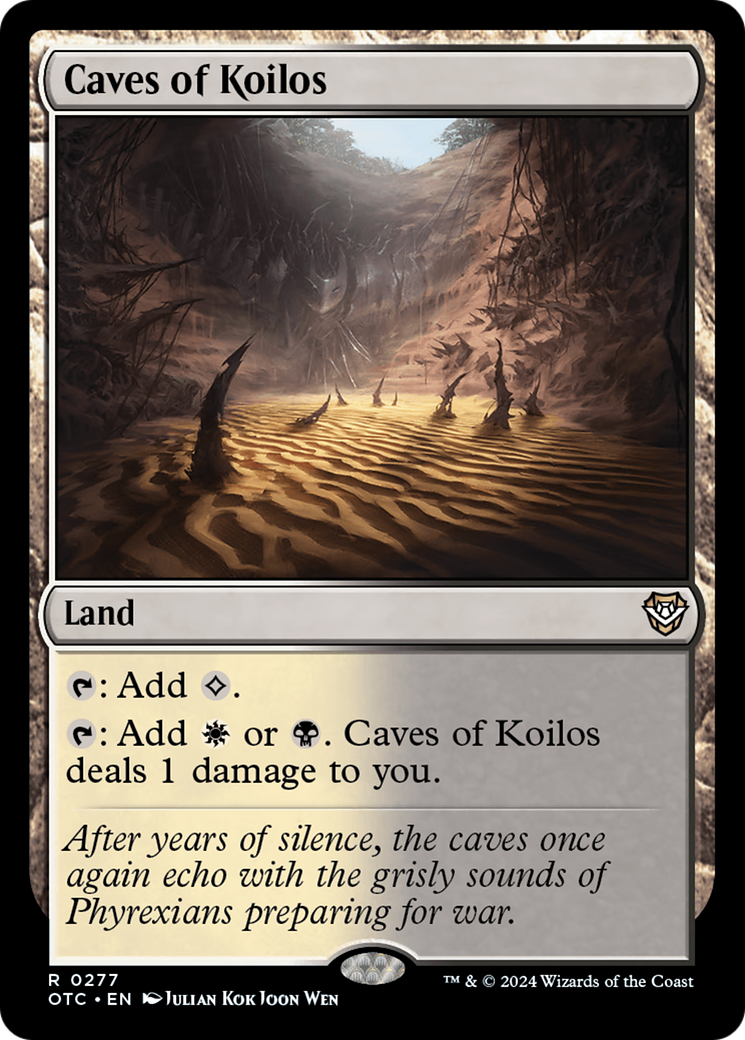 Caves of Koilos [Outlaws of Thunder Junction Commander] | Webway Games