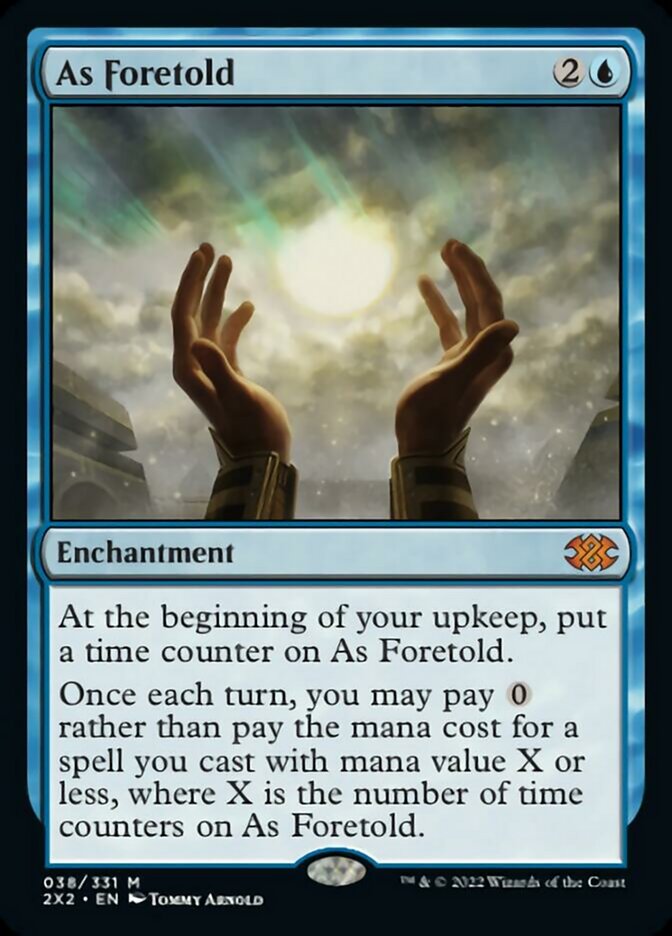As Foretold [Double Masters 2022] | Webway Games