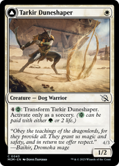 Tarkir Duneshaper // Burnished Dunestomper [March of the Machine] | Webway Games