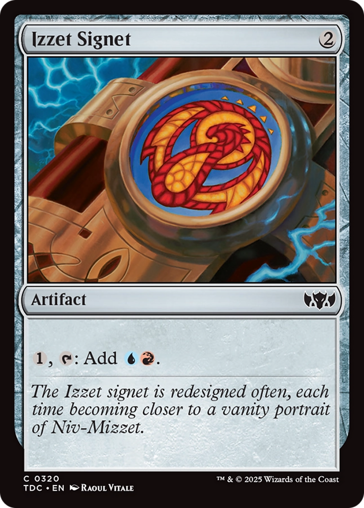 Izzet Signet [Tarkir: Dragonstorm Commander] | Webway Games