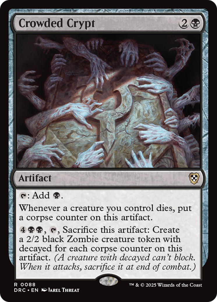 Crowded Crypt [Aetherdrift Commander] | Webway Games