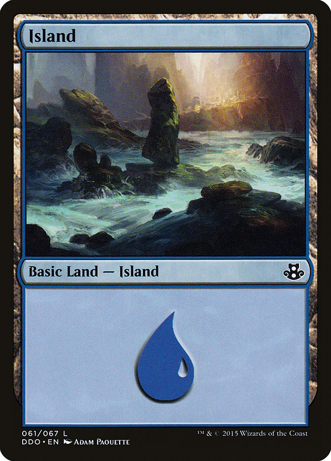 Island (61) [Duel Decks: Elspeth vs. Kiora] | Webway Games