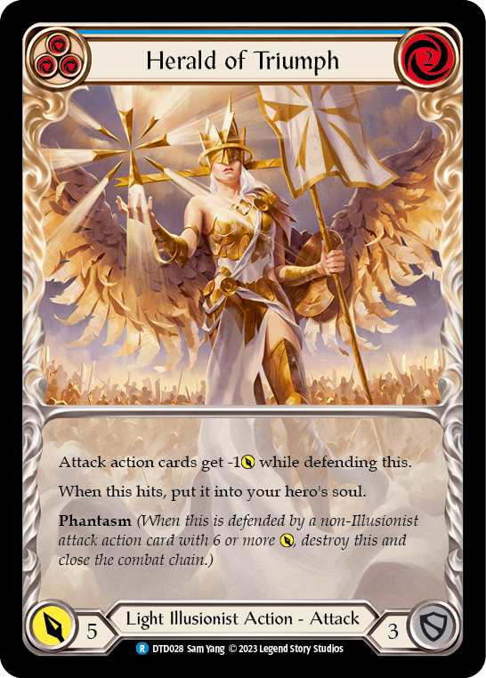 Herald of Triumph (Blue) [DTD028] (Dusk Till Dawn) | Webway Games