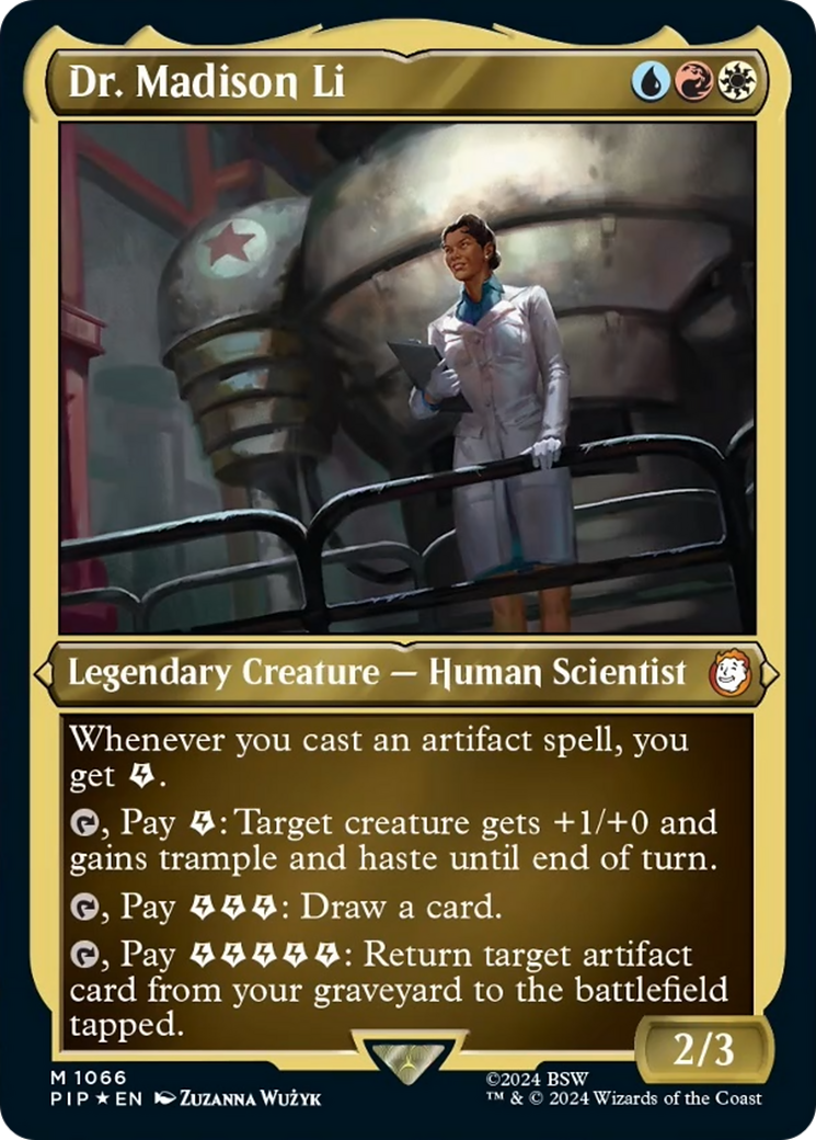 Dr. Madison Li (Display Commander) [Fallout] | Webway Games