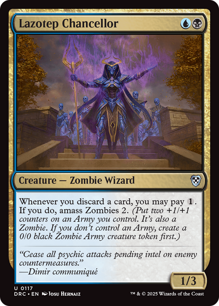 Lazotep Chancellor [Aetherdrift Commander] | Webway Games