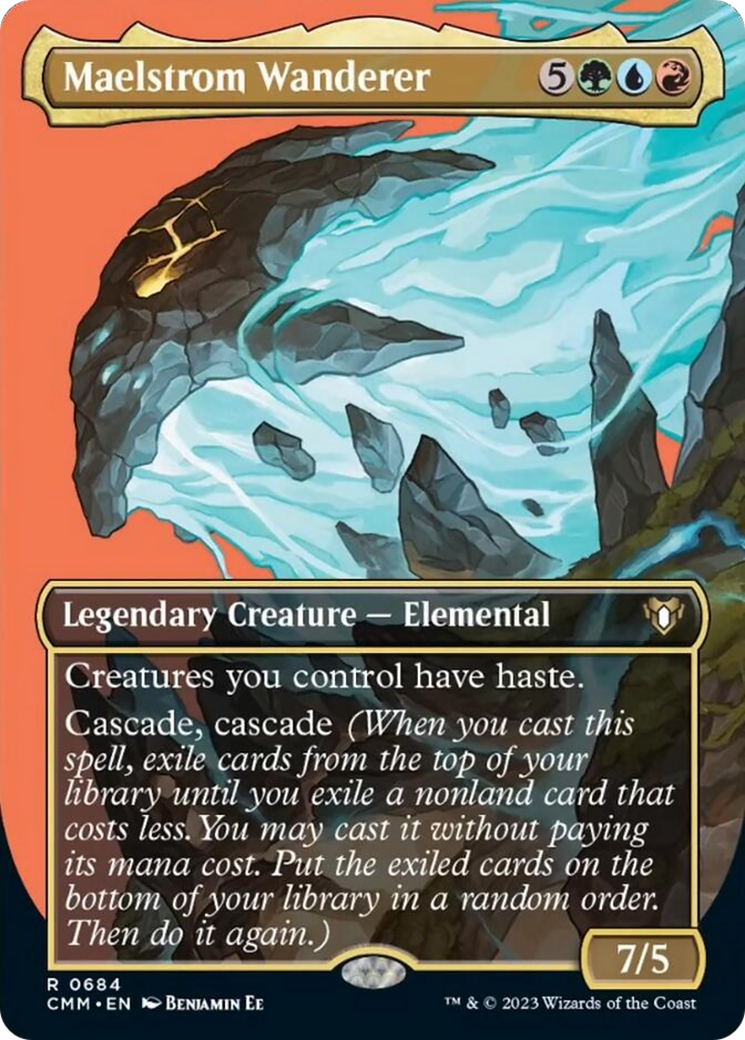 Maelstrom Wanderer (Borderless Profile) [Commander Masters] | Webway Games