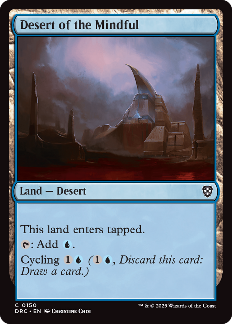Desert of the Mindful [Aetherdrift Commander] | Webway Games