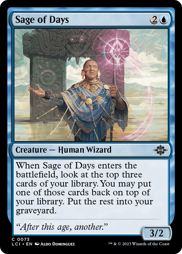 Sage of Days [The Lost Caverns of Ixalan] | Webway Games