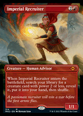 Imperial Recruiter (Borderless Alternate Art) [Modern Horizons 2] | Webway Games